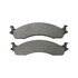 1000-0655M by MPA ELECTRICAL - Quality-Built Disc Brake Pad Set - Semi-Metallic