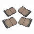 1000-0665M by MPA ELECTRICAL - Quality-Built Disc Brake Pad Set - Semi-Metallic