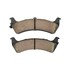 1000-0667C by MPA ELECTRICAL - Quality-Built Disc Brake Pad Set - Ceramic