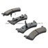 1000-0667M by MPA ELECTRICAL - Quality-Built Disc Brake Pad Set - Semi-Metallic