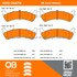 1000-0667M by MPA ELECTRICAL - Quality-Built Disc Brake Pad Set - Semi-Metallic