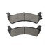 1000-0667M by MPA ELECTRICAL - Quality-Built Disc Brake Pad Set - Semi-Metallic