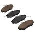 1000-0676C by MPA ELECTRICAL - Quality-Built Disc Brake Pad Set - Ceramic