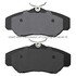 1000-0676C by MPA ELECTRICAL - Quality-Built Disc Brake Pad Set - Ceramic