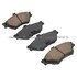 1000-0678C by MPA ELECTRICAL - Quality-Built Disc Brake Pad Set - Ceramic