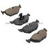 1000-0692AC by MPA ELECTRICAL - Quality-Built Disc Brake Pad Set - Ceramic