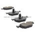 1000-0692AM by MPA ELECTRICAL - QB Semi-Metallic Brake Pads