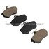 1000-0696C by MPA ELECTRICAL - QB Ceramic Brake Pads