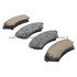 1000-0699C by MPA ELECTRICAL - Quality-Built Disc Brake Pad Set - Ceramic