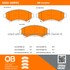 1000-0699C by MPA ELECTRICAL - Quality-Built Disc Brake Pad Set - Ceramic