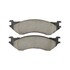 1000-0702AM by MPA ELECTRICAL - Quality-Built Disc Brake Pad Set - Semi-Metallic