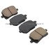 1000-0707C by MPA ELECTRICAL - Quality-Built Disc Brake Pad Set - Ceramic