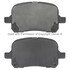 1000-0707M by MPA ELECTRICAL - Quality-Built Disc Brake Pad Set - Semi-Metallic