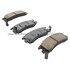 1000-0714C by MPA ELECTRICAL - Quality-Built Disc Brake Pad Set - Ceramic