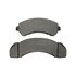 1000-0717M by MPA ELECTRICAL - QB Semi-Metallic Brake Pads