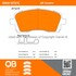 1000-0721C by MPA ELECTRICAL - QB Ceramic Brake Pads