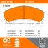 1000-0726C by MPA ELECTRICAL - Quality-Built Disc Brake Pad Set - Ceramic