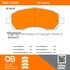 1000-0722C by MPA ELECTRICAL - QB Ceramic Brake Pads