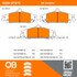 1000-0727C by MPA ELECTRICAL - QB Ceramic Brake Pads