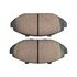 1000-0748C by MPA ELECTRICAL - Quality-Built Disc Brake Pad Set - Ceramic