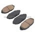 1000-0748C by MPA ELECTRICAL - Quality-Built Disc Brake Pad Set - Ceramic