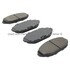 1000-0748M by MPA ELECTRICAL - QB Semi-Metallic Brake Pads