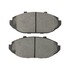 1000-0748M by MPA ELECTRICAL - QB Semi-Metallic Brake Pads