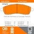 1000-0757M by MPA ELECTRICAL - Quality-Built Disc Brake Pad Set - Semi-Metallic