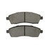 1000-0757M by MPA ELECTRICAL - Quality-Built Disc Brake Pad Set - Semi-Metallic