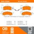 1000-0760M by MPA ELECTRICAL - Quality-Built Disc Brake Pad Set - Semi-Metallic