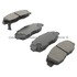 1000-0764M by MPA ELECTRICAL - Quality-Built Disc Brake Pad Set - Semi-Metallic