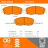 1000-0764C by MPA ELECTRICAL - Quality-Built Disc Brake Pad Set - Ceramic