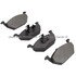 1000-0768M by MPA ELECTRICAL - Quality-Built Disc Brake Pad Set - Semi-Metallic