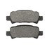 1000-0770M by MPA ELECTRICAL - Quality-Built Disc Brake Pad Set - Semi-Metallic