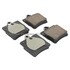 1000-0779C by MPA ELECTRICAL - Quality-Built Disc Brake Pad Set - Ceramic