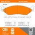 1000-0777M by MPA ELECTRICAL - Quality-Built Disc Brake Pad Set - Semi-Metallic