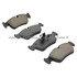 1000-0781M by MPA ELECTRICAL - QB Semi-Metallic Brake Pads