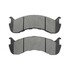 1000-0786M by MPA ELECTRICAL - Quality-Built Disc Brake Pad Set - Semi-Metallic