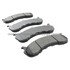 1000-0786M by MPA ELECTRICAL - Quality-Built Disc Brake Pad Set - Semi-Metallic