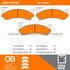 1000-0785C by MPA ELECTRICAL - Quality-Built Disc Brake Pad Set - Ceramic