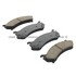 1000-0785M by MPA ELECTRICAL - Quality-Built Disc Brake Pad Set - Semi-Metallic