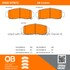 1000-0787C by MPA ELECTRICAL - Quality-Built Disc Brake Pad Set - Ceramic