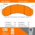 1000-0786M by MPA ELECTRICAL - Quality-Built Disc Brake Pad Set - Semi-Metallic