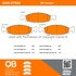 1000-0790C by MPA ELECTRICAL - QB Ceramic Brake Pads