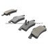 1000-0791M by MPA ELECTRICAL - QB Semi-Metallic Brake Pads