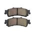 1000-0792M by MPA ELECTRICAL - Quality-Built Disc Brake Pad Set - Semi-Metallic