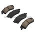 1000-0792M by MPA ELECTRICAL - Quality-Built Disc Brake Pad Set - Semi-Metallic