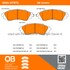 1000-0797C by MPA ELECTRICAL - Quality-Built Disc Brake Pad Set - Ceramic