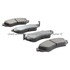 1000-0797M by MPA ELECTRICAL - QB Semi-Metallic Brake Pads