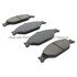 1000-0804M by MPA ELECTRICAL - QB Semi-Metallic Brake Pads